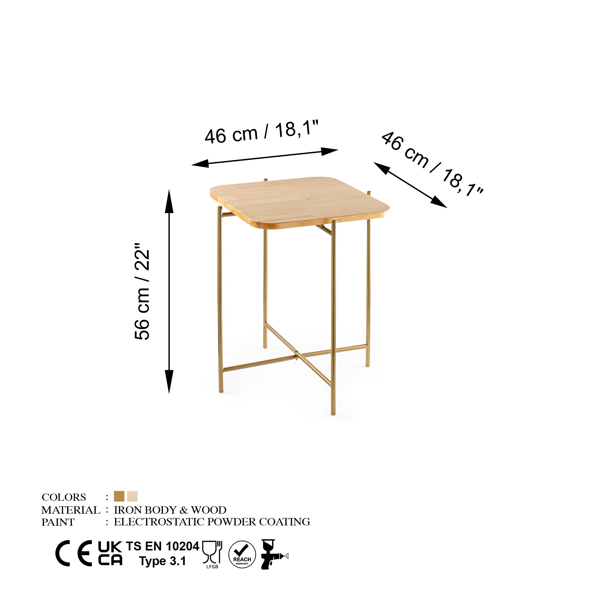 Shb-005-A Gold Natural