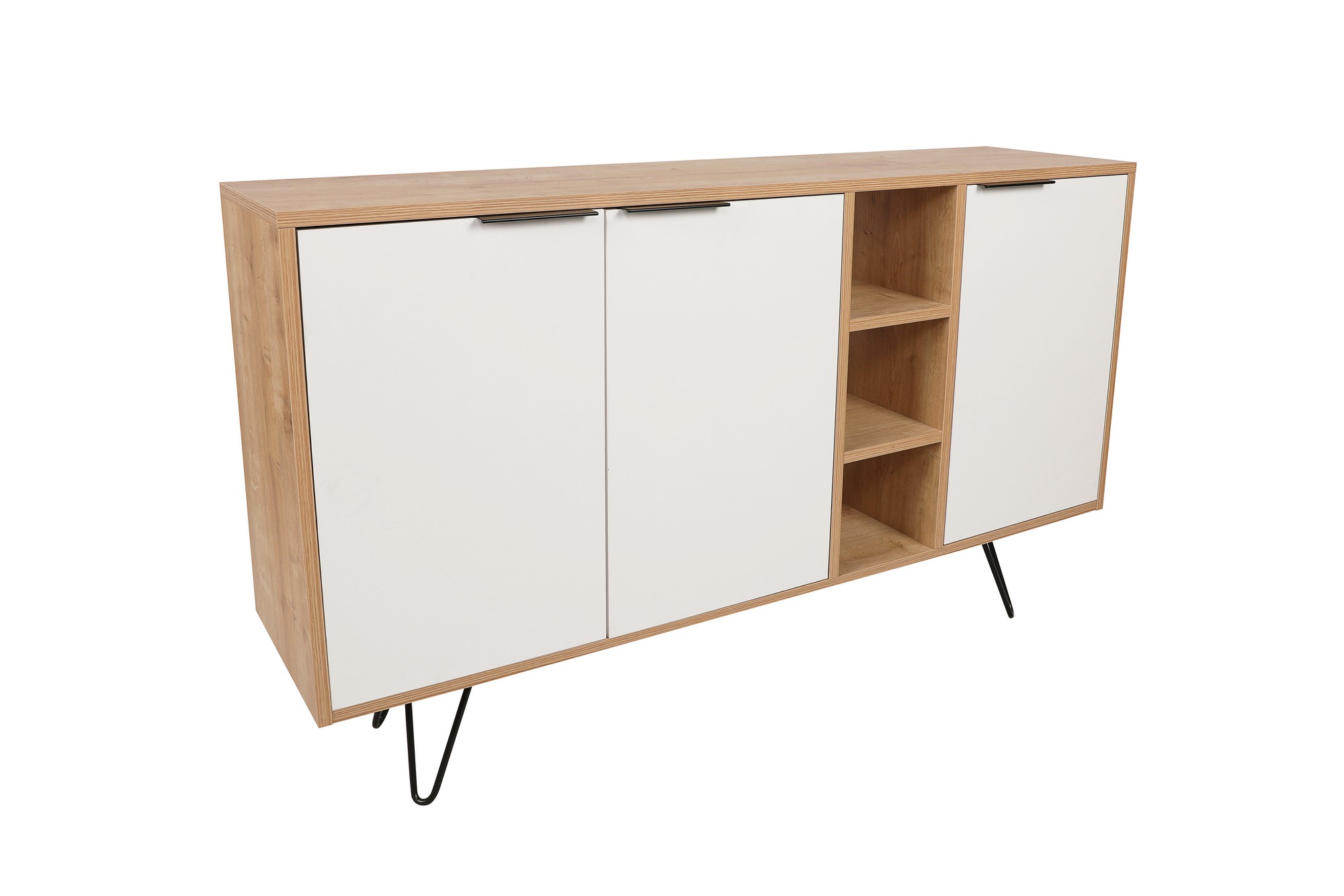 Clara Console - Oak, White Oak White