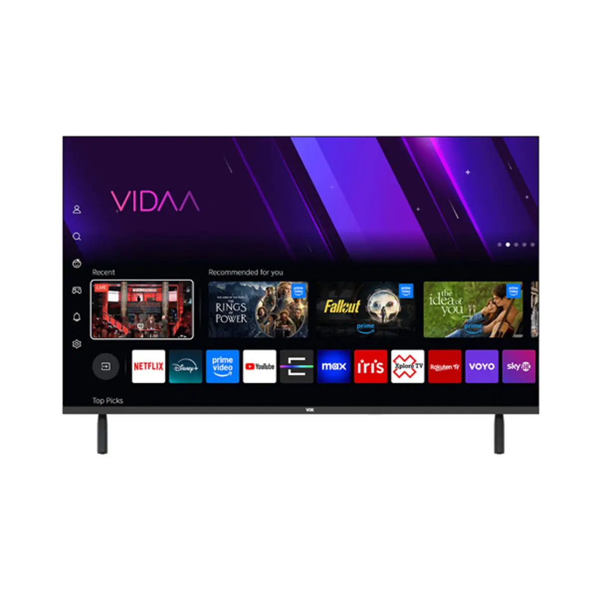 Televizor Vox 32QVH684 Smart, DLED, 32''(81cm), DVB-T2/C/S2