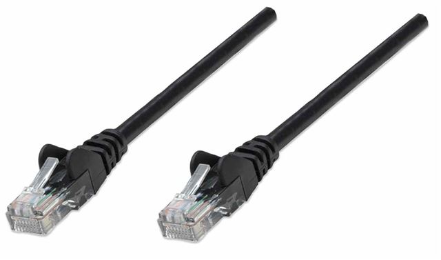 Kabl Intellinet Patch, Cat6 compatible, U/UTP, 5 m, crni 343350
