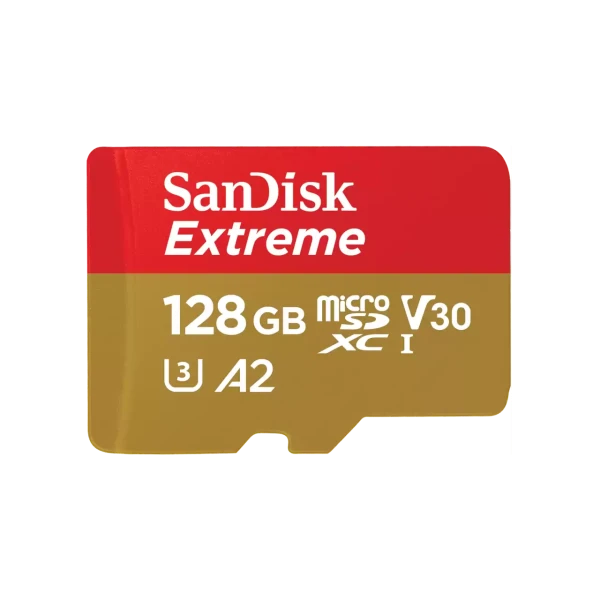 SanDisk SDXC 128GB Extreme micro Pro Deluxe 190MB/s A2 C10 V30 UHS-I U3