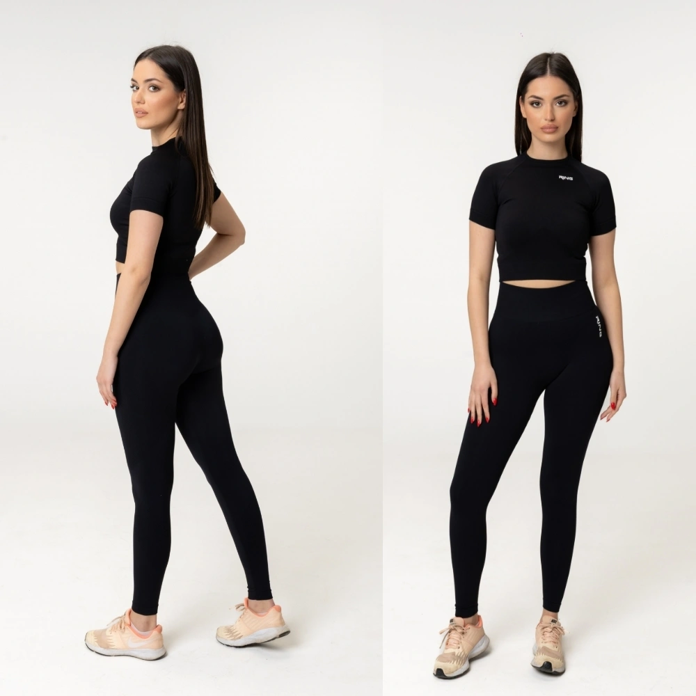 RING Core Seamless helanke Jet Black