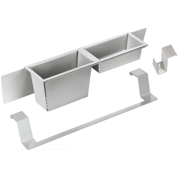 set pribora za kuhinju od brusenog  celika ZZMK011O