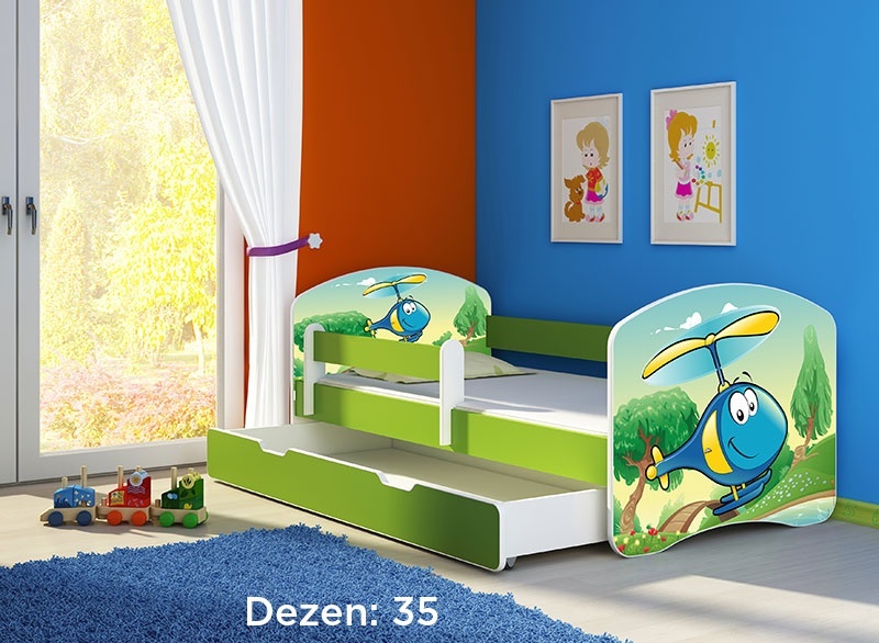 Krevet za decu Green 140x70 acma 2 35