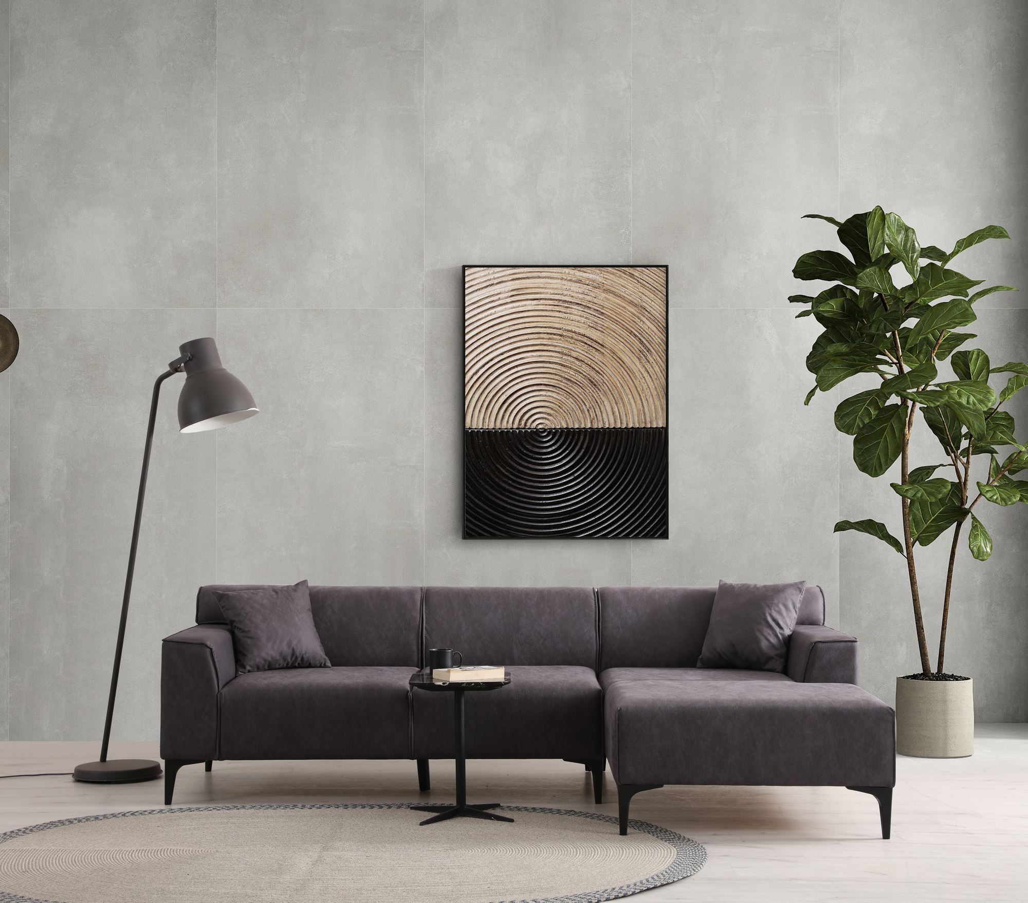 New Petra R Corner - Anthracite