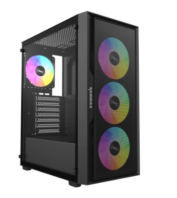 Kućište Raidmax Vector 159 ARGB 4x 120mm, Crno