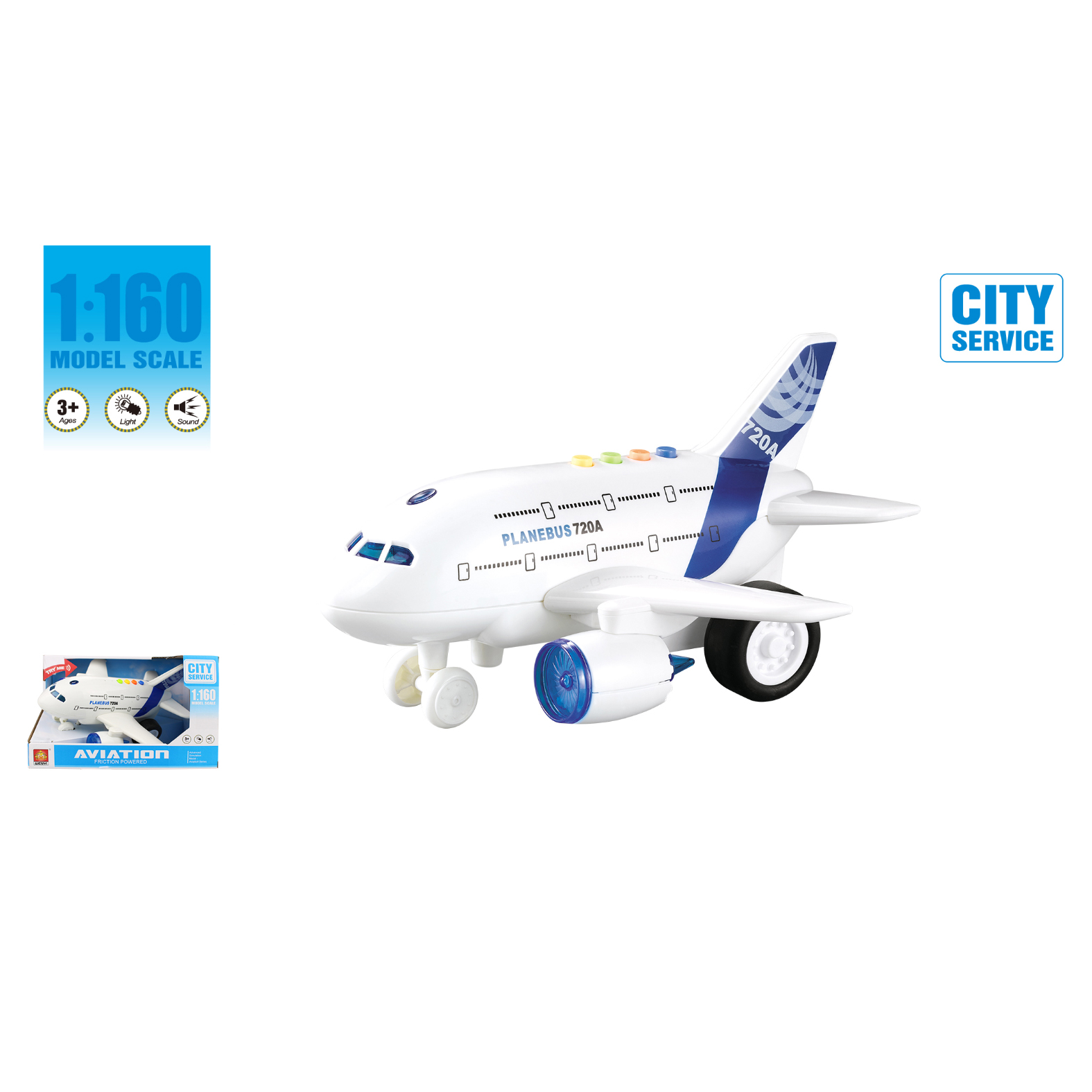 WENYI PUTNIČKI AVION 1:160