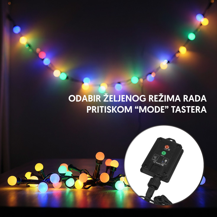 Solarni LED niz 10 m