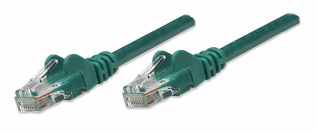Kabl Intellinet Patch, Cat6 Certified, U/UTP, 0.5m, zeleni 738903