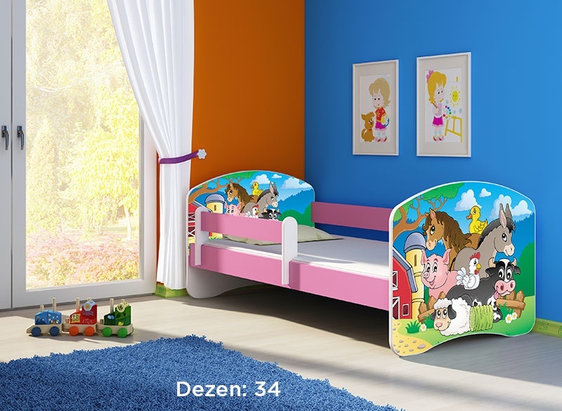 Krevet za decu PINK 180x80 cm acma 2 34