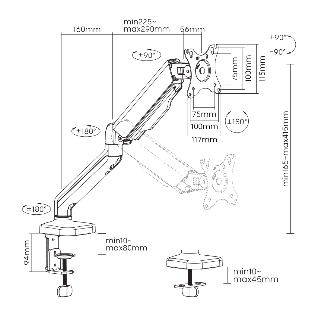 S BOX LCD S 012 - 3, Nosac