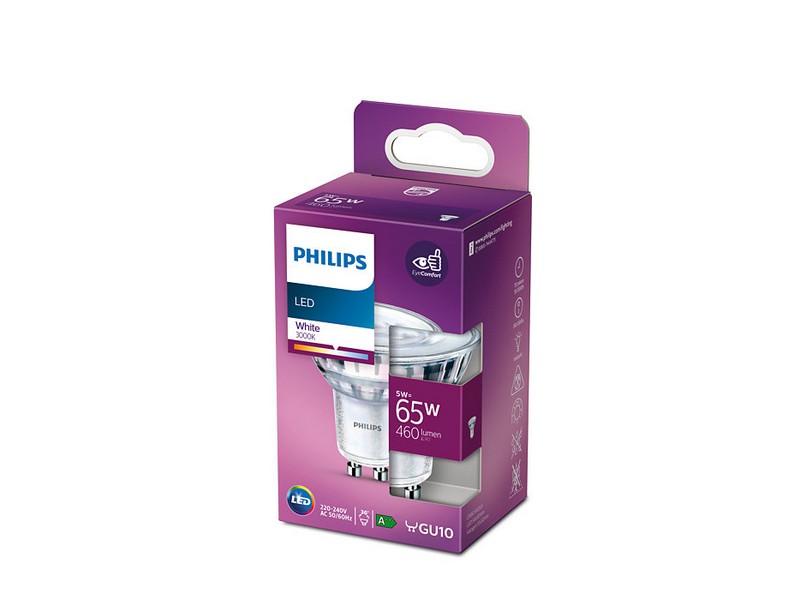 PS721 LED Classic SIJALICA 5W (65W) GU10 WH 3000K 36D RF ND 1PF/12