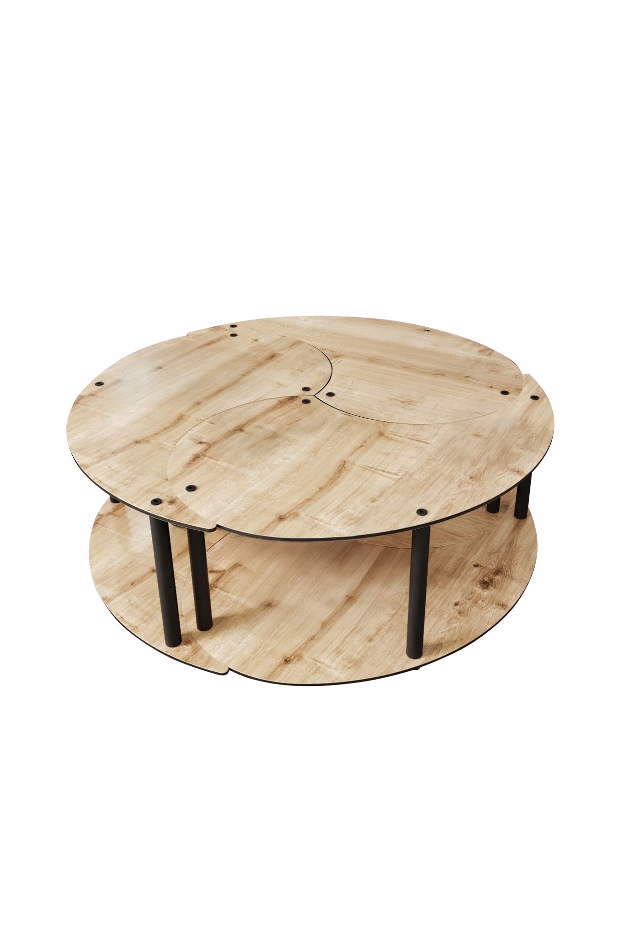Yin Yang 3 70 - Oak