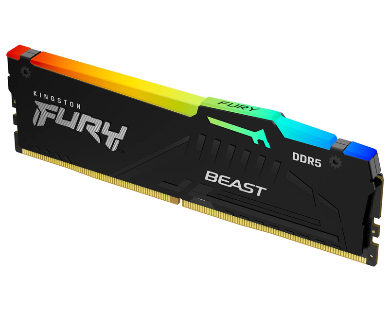 DIMM DDR5 64GB 5600MT/s KF556C36BBEA-64 Fury Beast RGB EXPO
