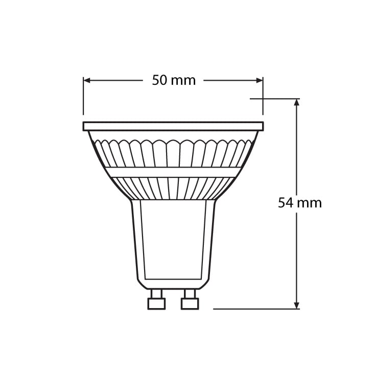 LED sijalica 4000K 6.9W GU10 60° OSRAM