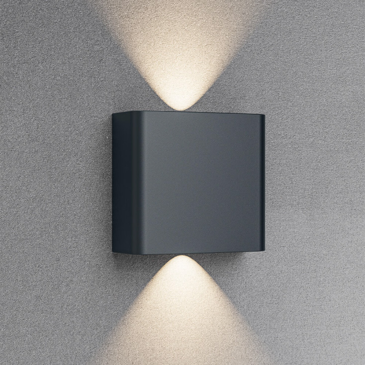 BRAYTRON zidna CCT LED lampa 2x1W
