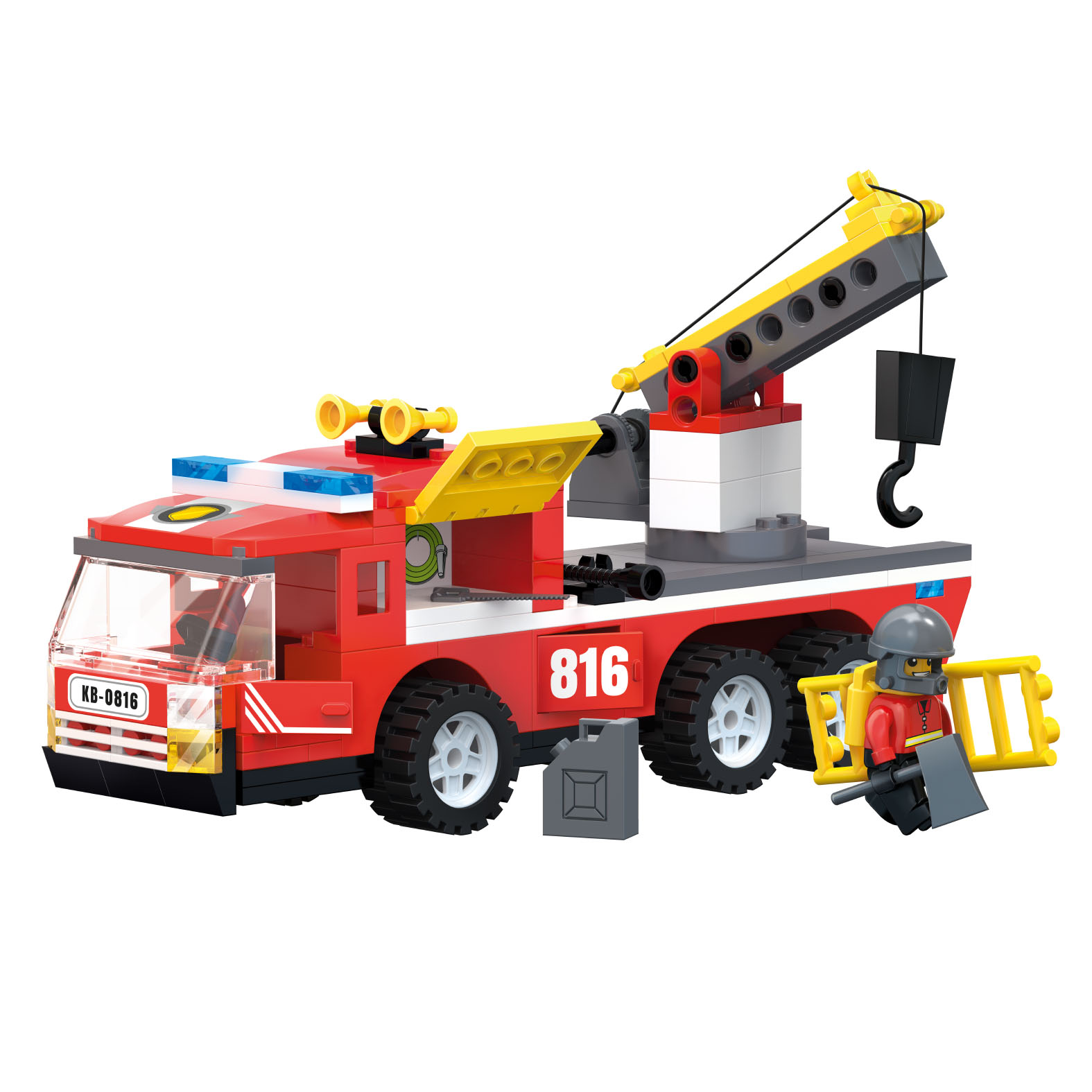 BLOCKI KOCKE VATROGASNO VOZILO SA KUKOM