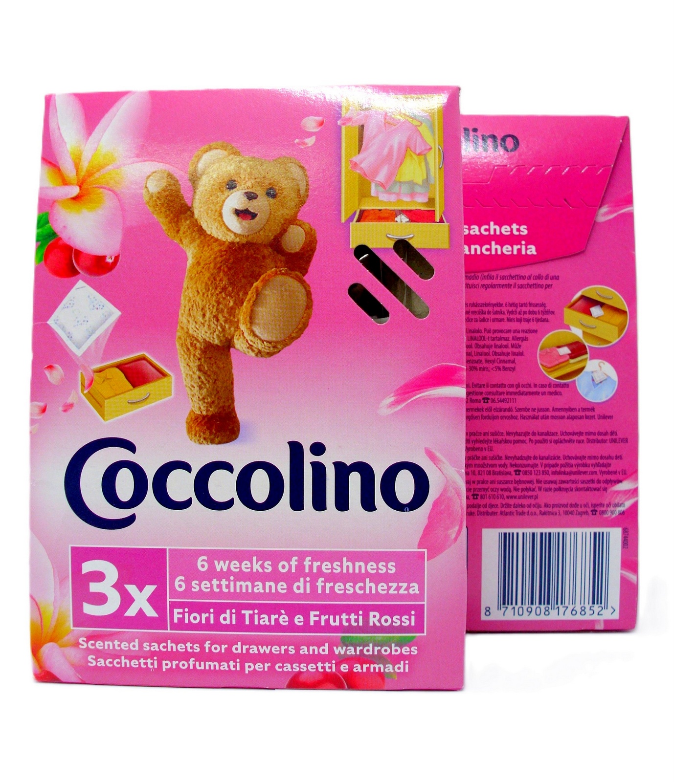 COCCOLINO mirisne vrecice 3/1 - Pakovanje od 2