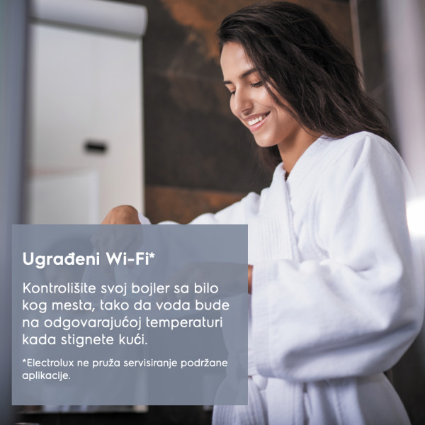 Electrolux slim bojler EWH 80 SI SE  Srebrni