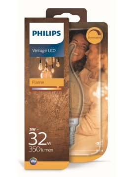 LED VINTAGE SIJALICA 5W(32W) E14 BA35 2200K DIM PS710