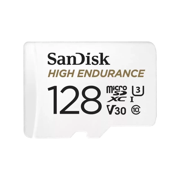 SanDisk SDHC 128GB micro 100MB/s40MB/s Class10 U3/V30+SD Ad.End.