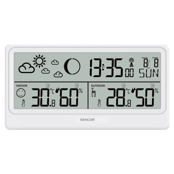 Smart meteorološka stanica SENCOR SWS 3600 bela