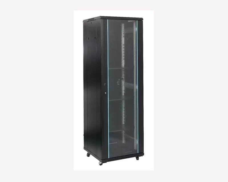 Rack orman samostojeći, 47U, 800x1000, staklena vrata (pakovanje od 5 kutija)