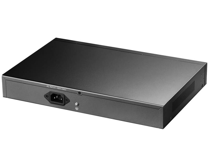 FS1018PS1 16-Port 10/100M PoE+ Switch with 1 Combo SFP Port