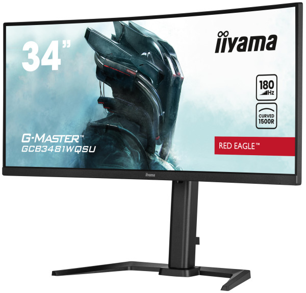 Monitor 34" Iiyama G-master GCB3481WQSU-B1 VA 3440x1440/180Hz/0.3ms/HDMI/DP/USB
