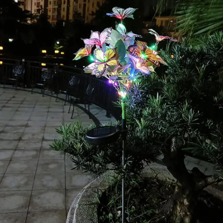 Solarna baštenska lampa "leptiri"