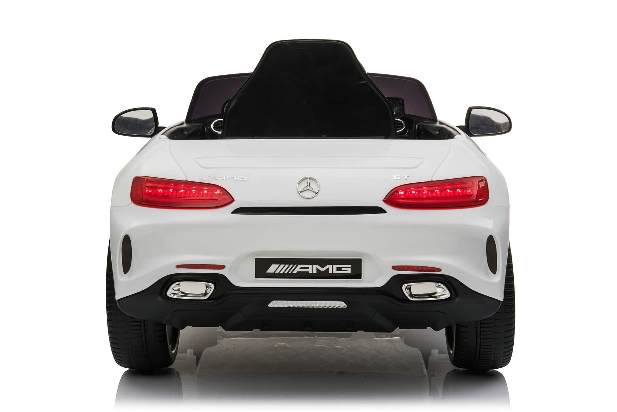 Mercedes AMG GT beli - Dečiji automobil na akumulator