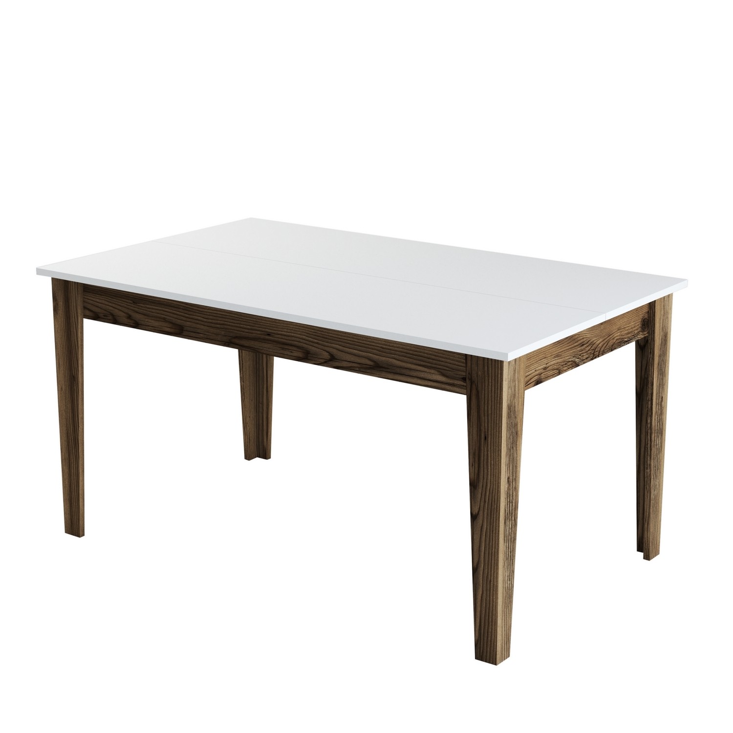 Milan 514 - Walnut, White Walnut White