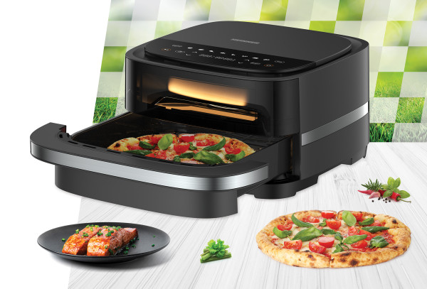 Friteza Air Fryer i Pizza Easy fry HEINNER HPAF-B4DC22BK