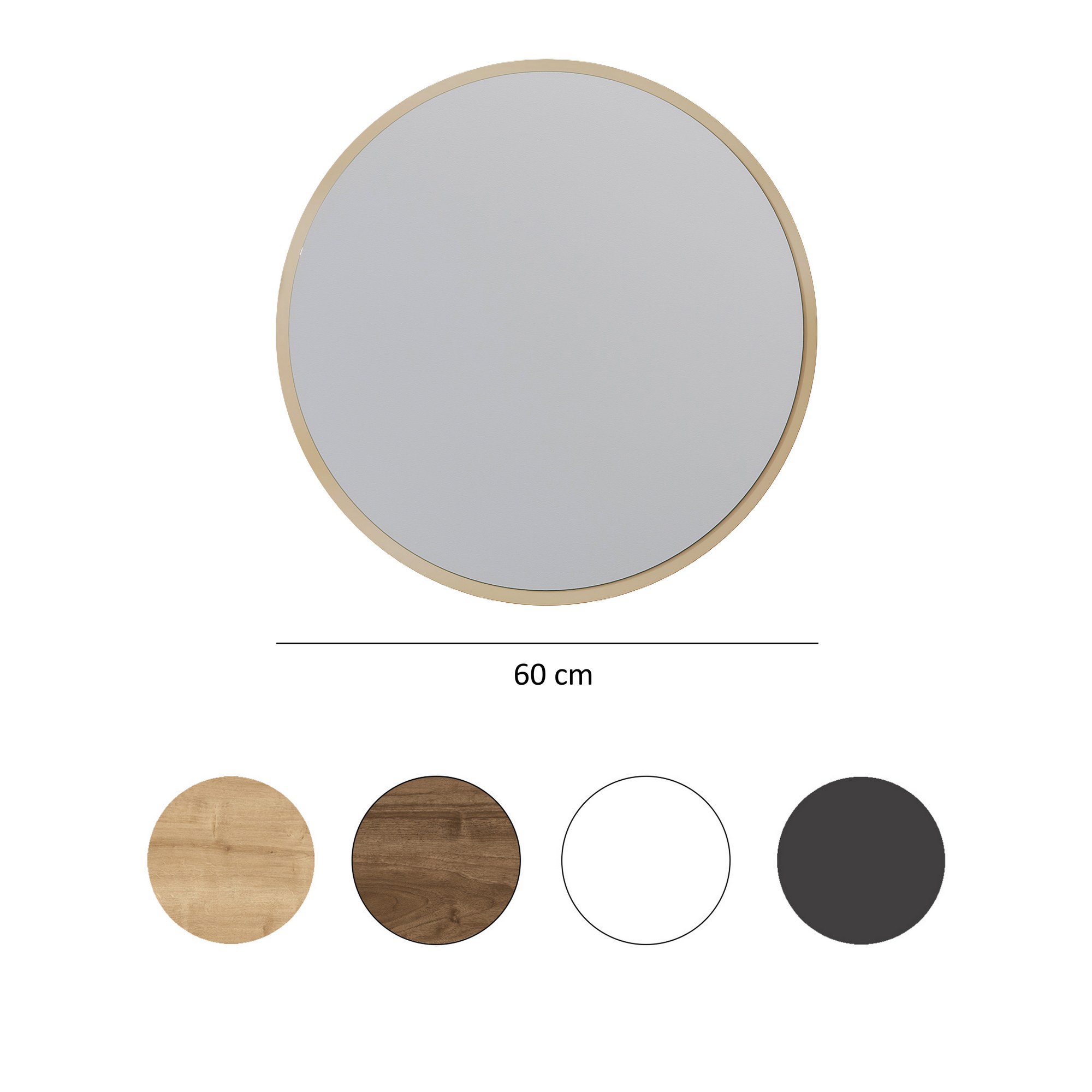 Round - Sapphire Oak Beige