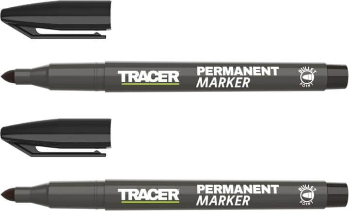 TRACER APM1-2 Permanentni marker set 2kom - crni