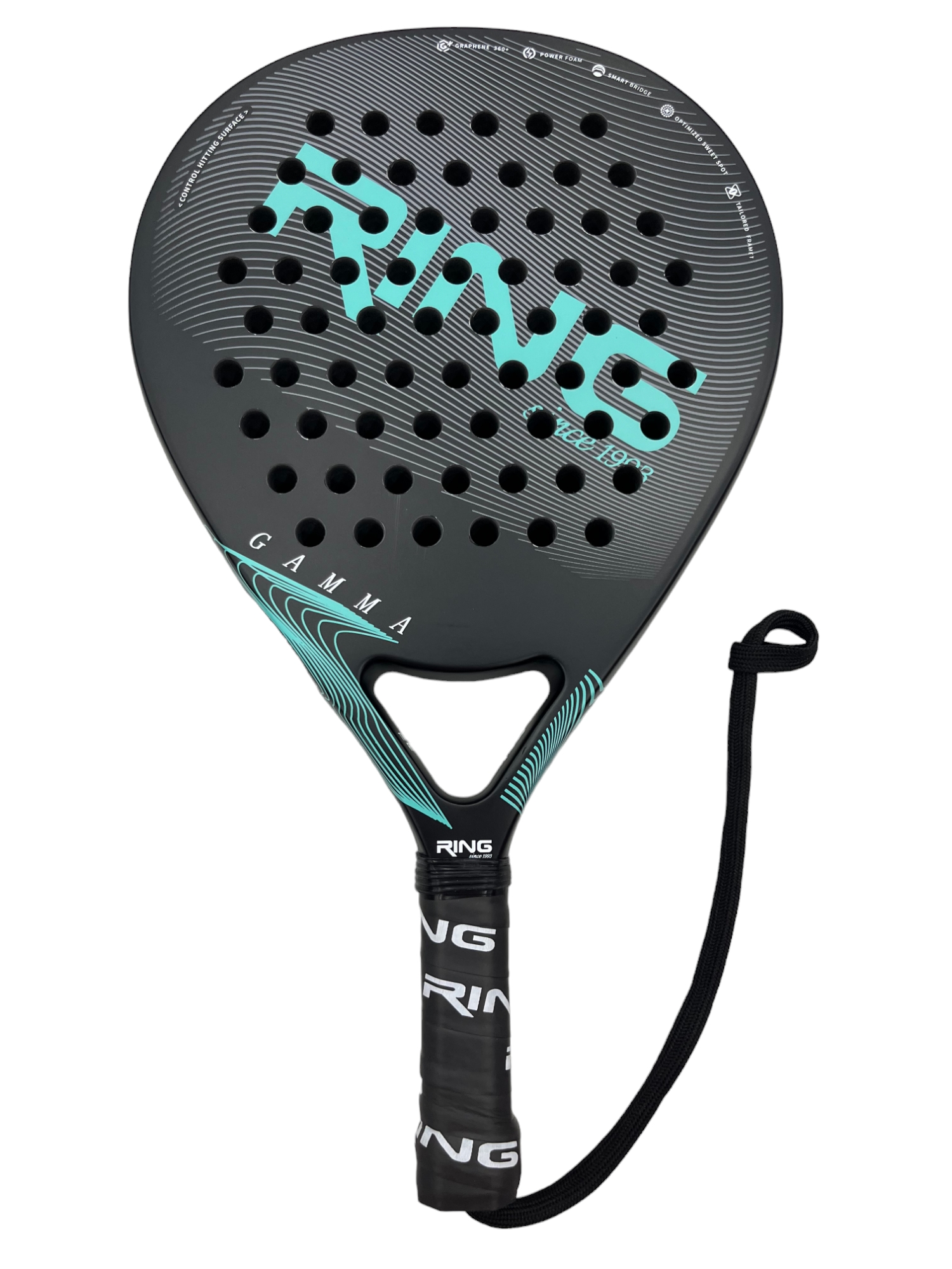 RING reket za padel 1 sloj fibera i 1 sloj carbona plus 12K-RX PAD GAMMA