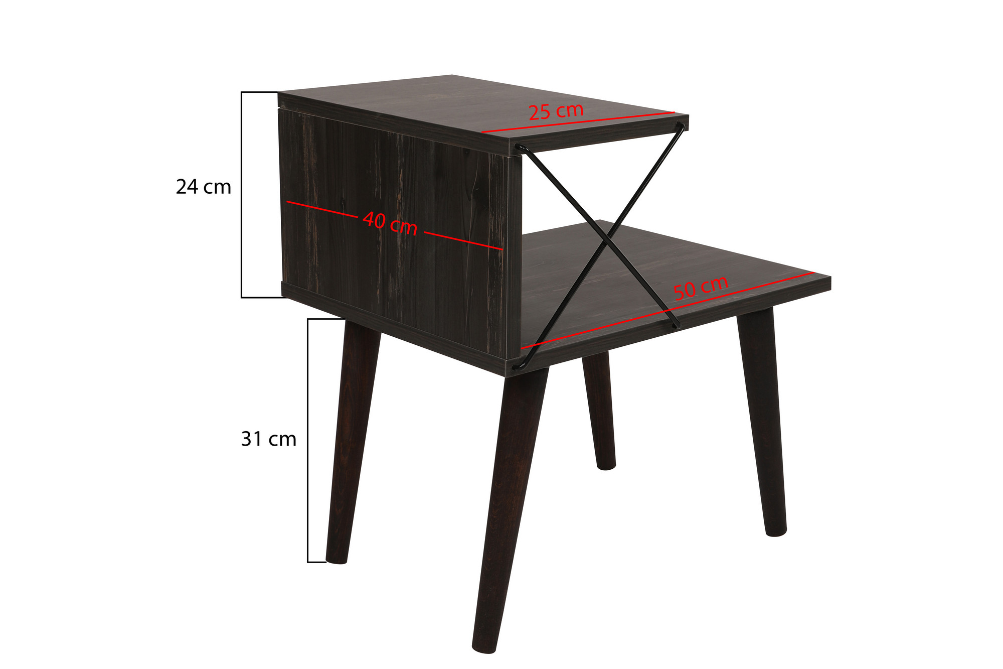 Cross - Dark Brown