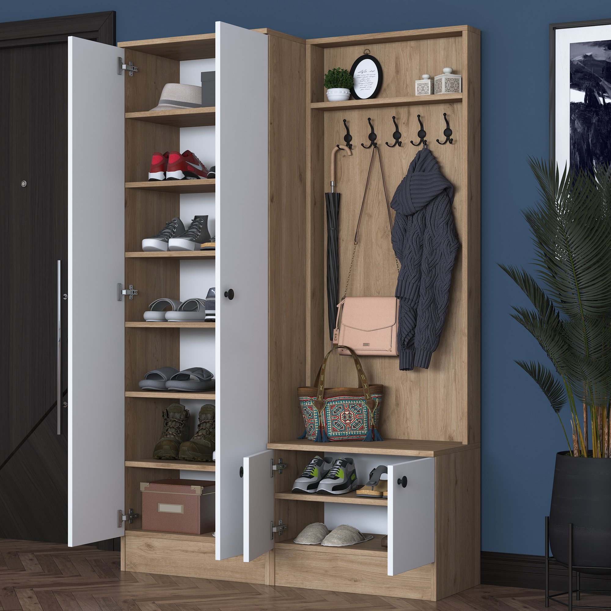P6 - M11 - 2389 Walnut White