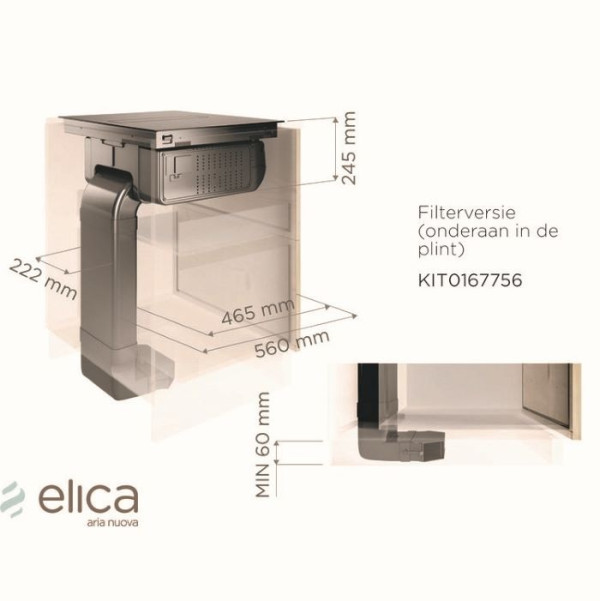 Set za recirkluaciju NT FIT "plinth-in" KIT0167756