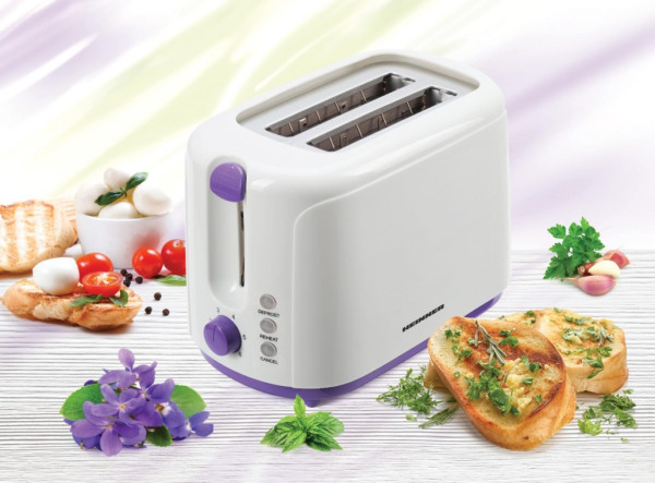 Toster HEINNER TP-750UV 750W/6 nivoa/belo-ljubičasto
