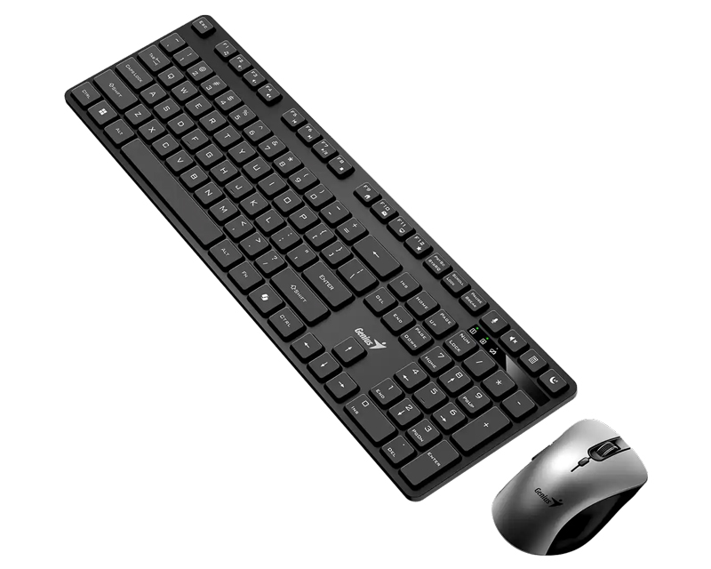 KM-8216S Wireless USB US wireless crna tastatura