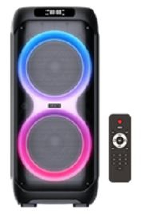 Zvucnik Volkano Ultra Dual 12" VK-3904-D12 100W Bluetooth,fm, crni