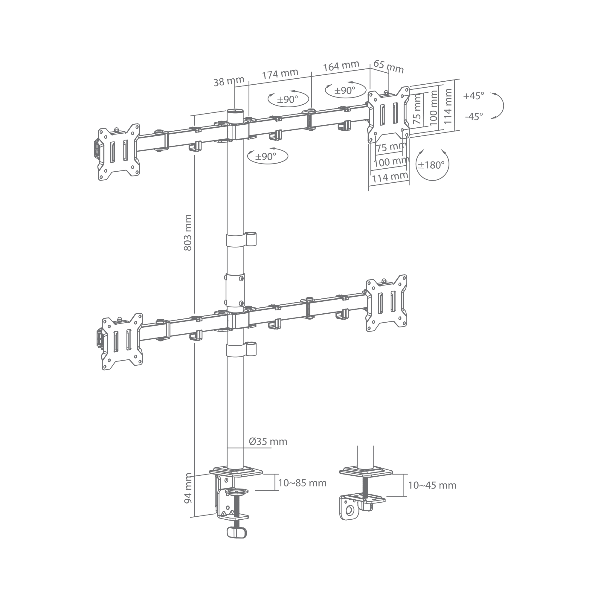 S BOX LCD 352/4 - 3, Nosac