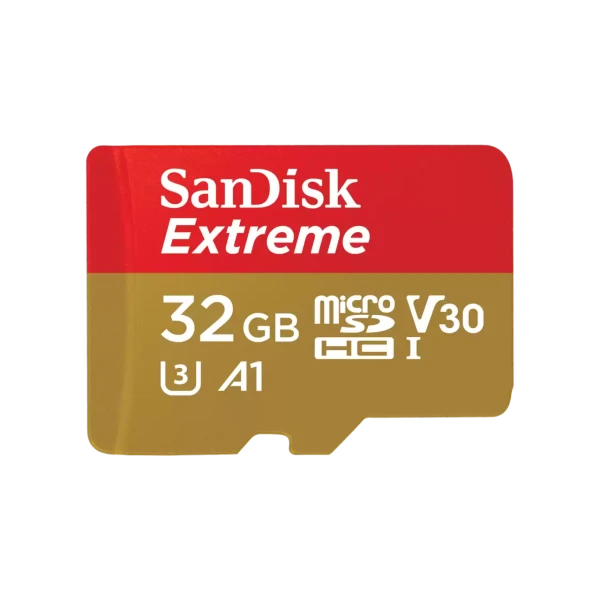 SanDisk SDHC 32GB Extreme micro 100MB/s  V30 UHS-I U3+ SD Adap.