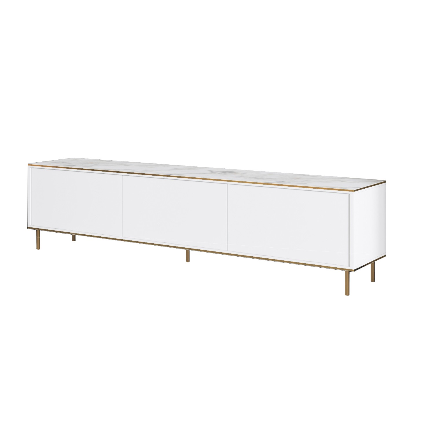 Imaj - Marble, White White Marble Gold