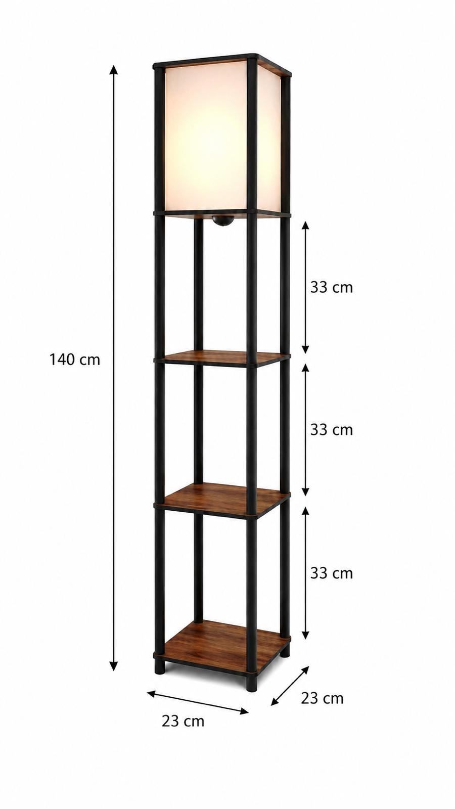 TierShelfLampz2 Walnut
