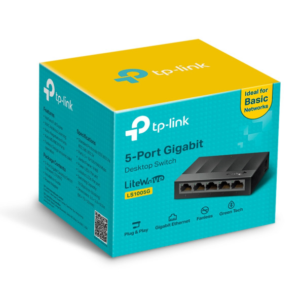 Switch TP-Link LS1005G 5-port 10/100/1000