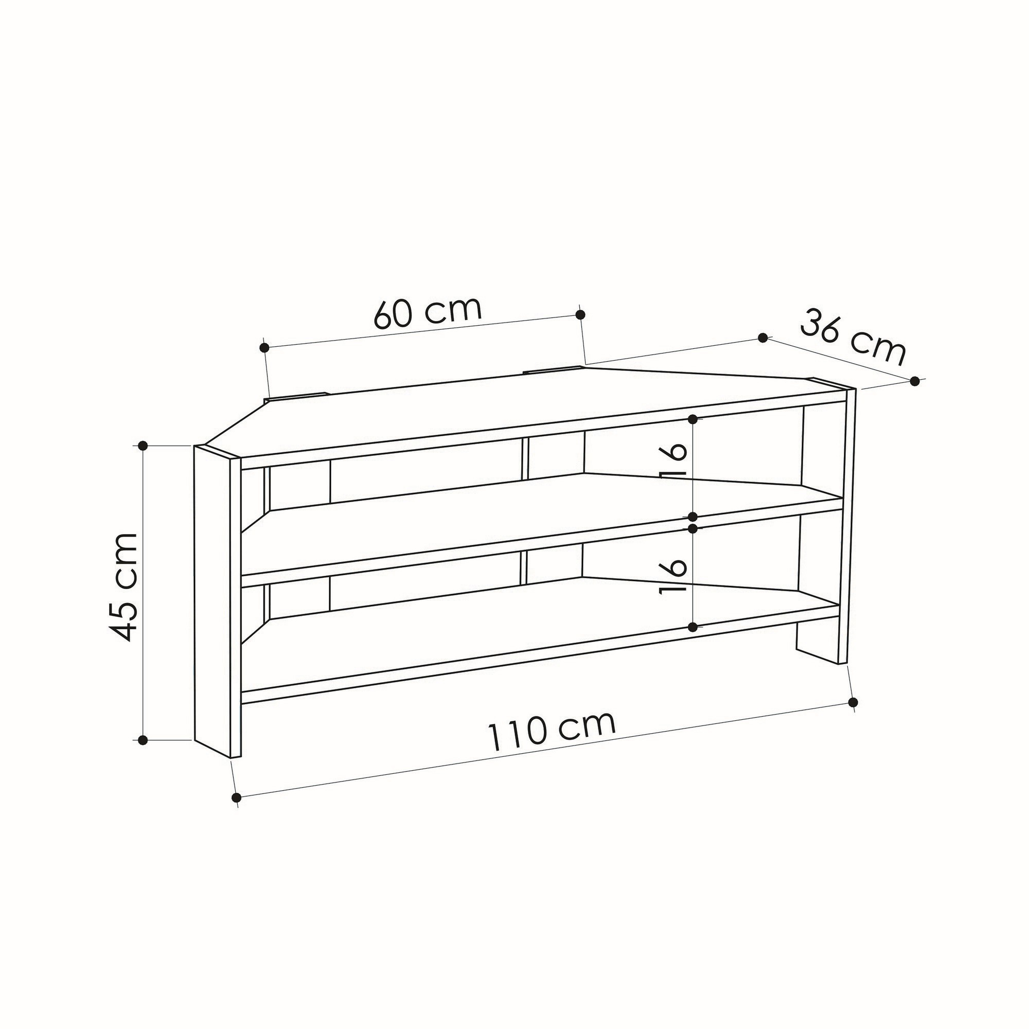 Thales Corner - Oak