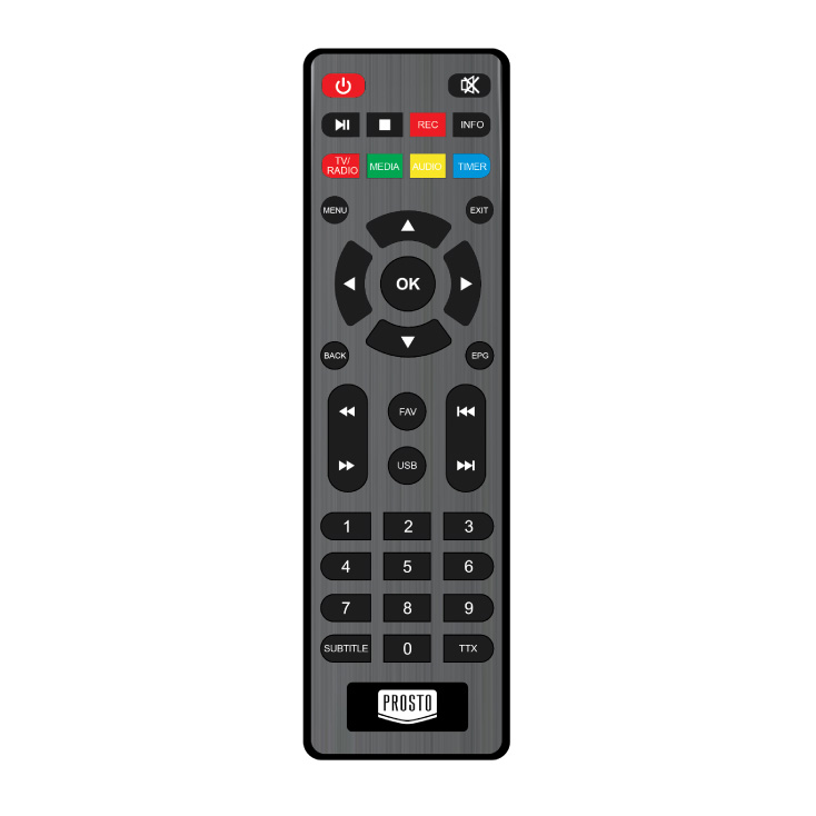 Daljinski upravljač za DVBT402 risiver