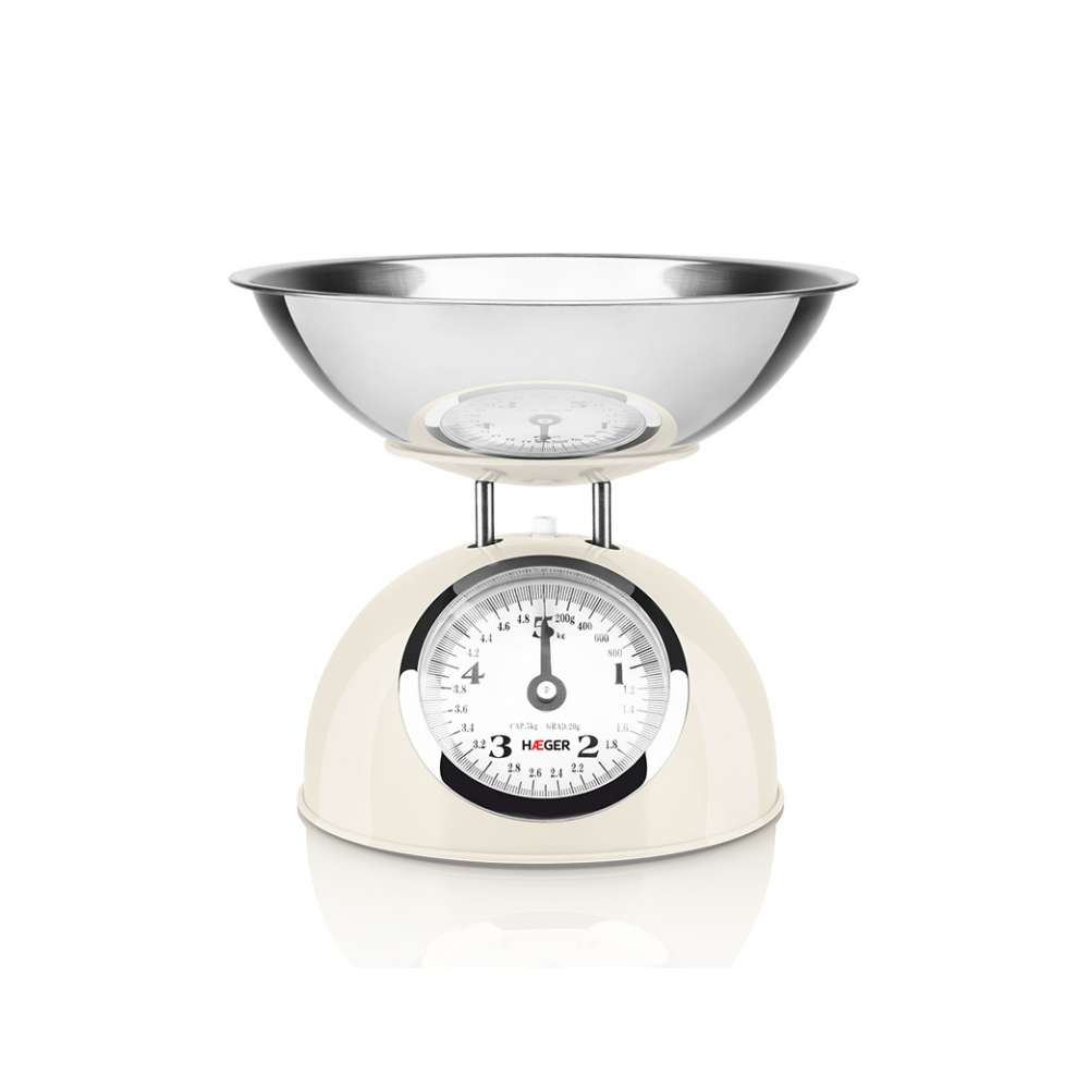HAEGER KS-CME.009A MEHANIČKA KUHINJSKA VAGA SA POSUDOM 5KG